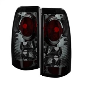 Chevrolet Silverado 2500 Tail Light Set - SPYDER - Euro Style - Smoke - `99-`02