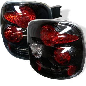 Chevrolet Silverado Stepside Tail Lights - SPYDER - Euro Style - Black - `99-`04