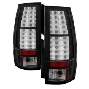 Chevrolet Suburban LED Tail Lights - SPYDER - Black - `07-`14
