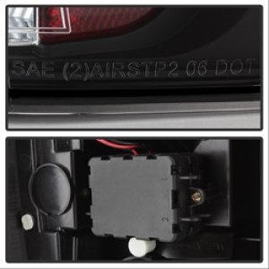 GMC Yukon LED Tail Lights - SPYDER - Black - `07-`14