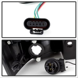 GMC Yukon Denali LED Tail Lights - SPYDER - Black - `07-`14