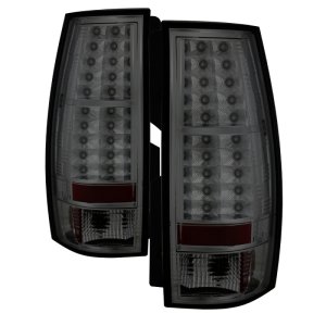 Chevrolet Suburban LED Tail Lights - Rear - SPYDER - Smoke - `07-`14 Chevrolet Suburban LED Tail Lights - Rear - SPYDER - Smoke - `07-`14