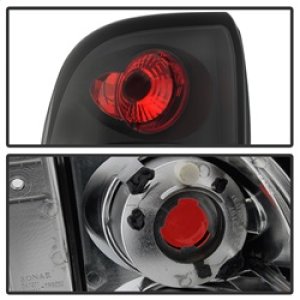 Chevrolet TrailBlazer Tail Lights - SPYDER - Euro Style - Black - `02-`09