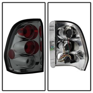 Chevrolet TrailBlazer Tail Lights - SPYDER - Euro Style - Smoke - `02-`09