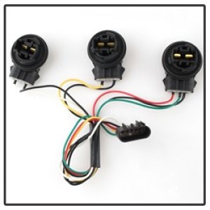 Chevrolet TrailBlazer Tail Lights - SPYDER - Euro Style - Smoke - `02-`09