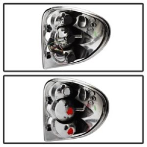 Dodge Caravan Tail Lights - SPYDER - Euro Style - Black - `01-`07