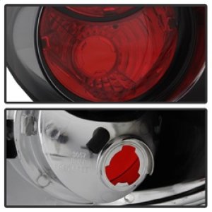 Dodge Caravan Tail Lights - SPYDER - Euro Style - Black - `01-`07