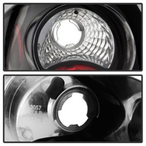 Dodge Caravan Tail Lights - SPYDER - Euro Style - Black - `01-`07