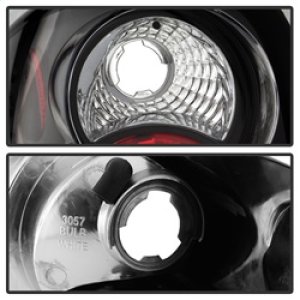 Dodge Caravan Tail Lights - SPYDER - Euro Style - Black - `01-`07