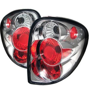 Dodge Grand Caravan Tail Lights - SPYDER - Euro Style - Chrome - `01-`07