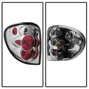 Dodge Grand Caravan Tail Lights - SPYDER - Euro Style - Chrome - `01-`07 Dodge Grand Caravan Tail Lights - SPYDER - Euro Style - Chrome - `01-`07