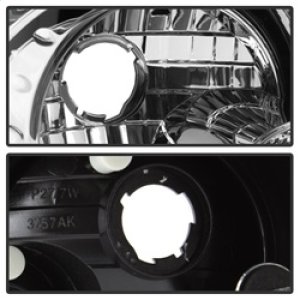 Dodge Magnum LED Tail Lights - SPYDER - Black - `05-`08