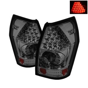 Dodge Magnum Tail Lights - SPYDER - LED - Smoke - `05-`08