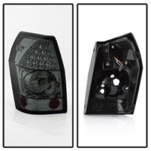 Dodge Magnum Tail Lights - SPYDER - LED - Smoke - `05-`08