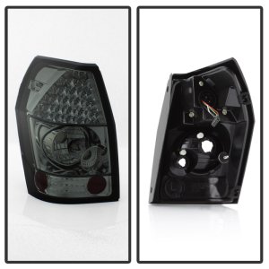 Dodge Magnum Tail Lights - SPYDER - LED - Smoke - `05-`08
