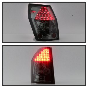 Dodge Magnum Tail Lights - SPYDER - LED - Smoke - `05-`08