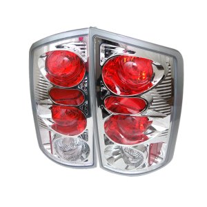Dodge Ram 2500 Tail Lights - SPYDER - Euro Style - Chrome - `03-`06