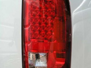 Dodge Ram 1500 LED Tail Lights - SPYDER - Red Clear - `02-`06 Dodge Ram 1500 LED Tail Lights - SPYDER - Red Clear - `02-`06