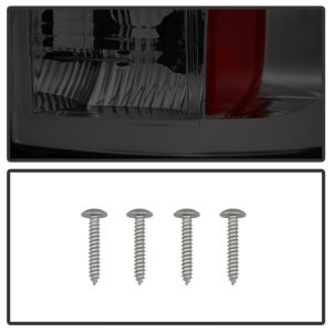 Dodge Ram 1500 LED Tail Lights - SPYDER - G2 Version - Smoke - `02-`06