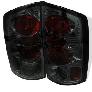Dodge Ram 1500 Tail Lights - SPYDER - Euro Style - Smoke - `02-`06