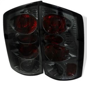 Dodge Ram 3500 Tail Lights - SPYDER - Euro Style - Smoke - `03-`06