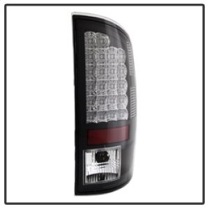 Dodge Ram 1500 LED Tail Lights - SPYDER - Black - `07-`08