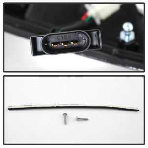 Dodge Ram 2500 LED Tail Lights - SPYDER - Black - `07-`09