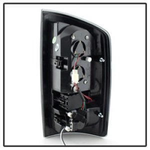 Dodge Ram 3500 LED Tail Lights - SPYDER - Black - `07-`09