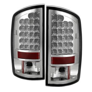 Dodge Ram 2500 LED Tail Lights - SPYDER - Chrome - `07-`09 Dodge Ram 2500 LED Tail Lights - SPYDER - Chrome - `07-`09