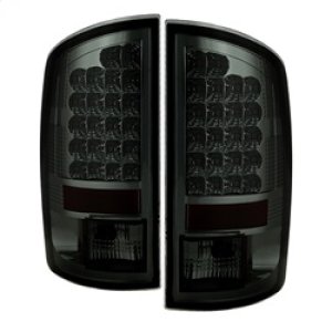 Ram 2500 Tail Lights - Rear - SPYDER - LED - Smoke - `07-`09
