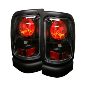 Dodge Ram 1500 Tail Lights - Rear - SPYDER - Euro Style - Black - `94-`01