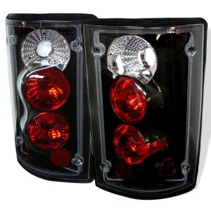 Ford Econoline 350 Tail Lights - SPYDER - Euro Style - Black - `95-`06 Ford Econoline 350 Tail Lights - SPYDER - Euro Style - Black - `95-`06