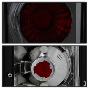 Ford Econoline 350 Tail Lights - SPYDER - Euro Style - Smoke - `95-`06