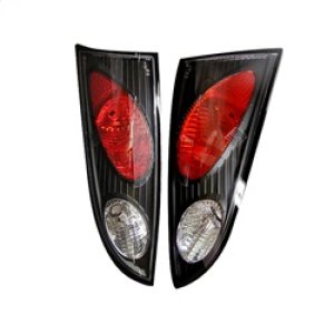 Ford Focus Euro Tail Lights - SPYDER - Euro Style - Black - `00-`04