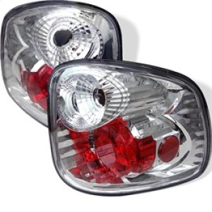 Ford F150 Flareside Tail Light Set - SPYDER - Euro Style - Chrome - `01-`03