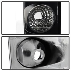 Ford F150 Tail Lights - Rear - SPYDER - Euro - Black - `04-`08