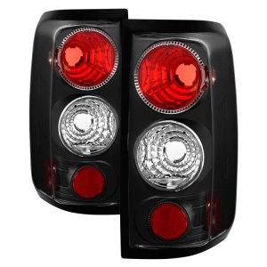 Ford F150 Tail Lights - Rear - SPYDER - Euro - Black - `04-`08