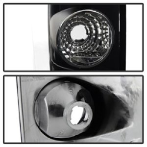 Ford F150 Tail Lights - Rear - SPYDER - Euro - Black - `04-`08