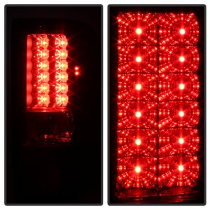 Ford F150 LED Tail Lights - Rear - SPYDER - Black - `04-`08
