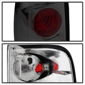 Ford F150 Tail Light Set - SPYDER - Euro Style - Smoke - `04-`08