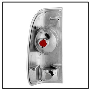 Ford F250 Tail Light Set - SPYDER - Euro Style - Chrome - `99-`07