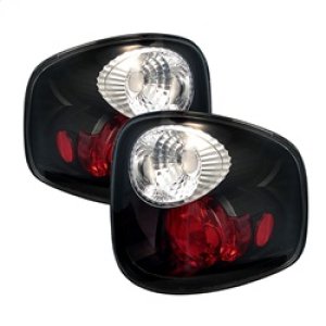Ford F150 Flareside Tail Lights - SPYDER - Euro Style - Black - `97-`03
