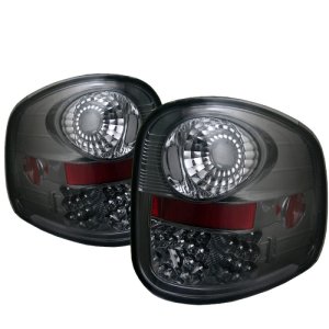 Ford F150 Flareside LED Tail Lights - Rear - SPYDER - Smoke - `97-`03