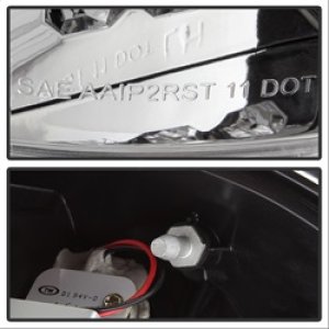 Ford F150 Tail Lights - SPYDER - LED - Chrome - `97-`03