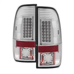 Ford F150 Tail Lights - SPYDER - LED - Chrome - `97-`03