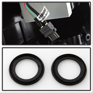 Ford F250 Super Duty Tail Lights - SPYDER - LED - Chrome - `99-`07