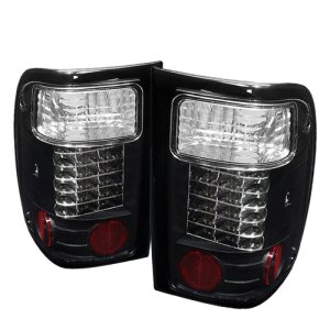 Ford Ranger LED Tail Lights - SPYDER - Black - `01-`05