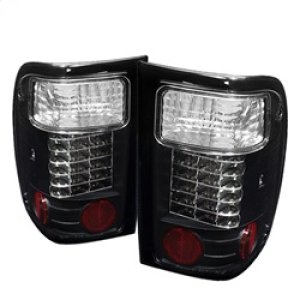 Ford Ranger LED Tail Lights - SPYDER - Black - `01-`05