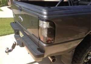 Ford Ranger LED Tail Lights - SPYDER - Black - `01-`05