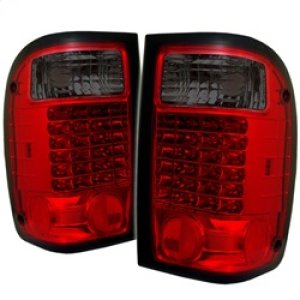 Ford Ranger LED Tail Lights - SPYDER - Red/Smoke - `01-`05